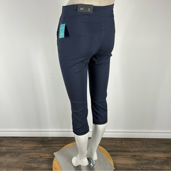 NWT maurices Navy Cropped Pants high rise S - Picture 5 of 11